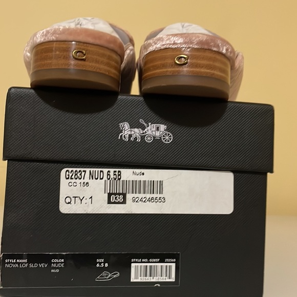 Coach Nova Lof Velvet Mules - Picture 3 of 5